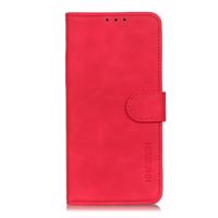 KHAZNEH 72299 KHAZNEH RETRO Peněženkové pouzdro pro Xiaomi Poco X6 Pro 5G červené