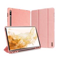 DUX 22804 DUX DOMO Zaklápěcí kryt Samsung Galaxy Tab S8 / Tab S7 růžový
