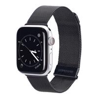 DUX 67548 DUX MILANESE Kovový řemínek pro Apple Watch SE / SE 2022 / SE 2023 (44mm) černý