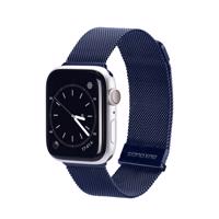 DUX 67551 DUX MILANESE Kovový řemínek pro Apple Watch SE / SE 2022 / SE 2023 (44mm) modrý