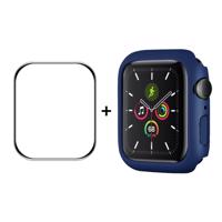 ENKAY 35673 ENKAY Plastový kryt s ochrannou fólií pro Apple Watch 9 / 8 / 7 (41mm) modrý