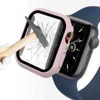 ENKAY 35914 ENKAY Obal s tvrzeným sklem pro Apple Watch 9 / 8 / 7 (41mm) růžový
