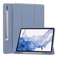 ENKAY 61600 ENKAY LEATHER Zaklápěcí obal pro Samsung Galaxy Tab S9 fialový