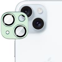 IMAK 73959 IMAK FULL METAL COVER Sklo pro fotoaparát Apple iPhone 15 / 15 Plus zelené