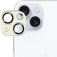 IMAK 73960 IMAK FULL METAL COVER Sklo pro fotoaparát Apple iPhone 15 / 15 Plus zlaté
