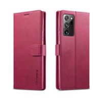 IMEEKE 22596 IMEEKE Peňaženkový kryt Samsung Galaxy Note 20 Ultra růžový