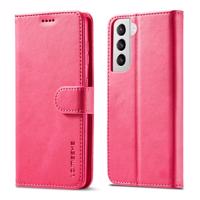IMEEKE 28352 IMEEKE Peňaženkový kryt Samsung Galaxy S21 Plus 5G růžový