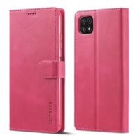 IMEEKE 32868 IMEEKE Peňaženkový kryt Samsung Galaxy A22 5G růžový