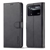 IMEEKE 43709 IMEEKE Peněženkový kryt Xiaomi Poco M4 Pro černý