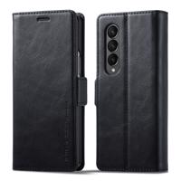 IMEEKE 49504 IMEEKE RFID Peněženkové pouzdro Samsung Galaxy Z Fold 3 5G černé