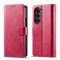 IMEEKE 60290 IMEEKE Peněženkový kryt Samsung Galaxy Z Fold 5 5G růžový