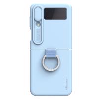 NILLKIN 52157 NILLKIN CAMSHIELD SILKY Kryt s držákem pro Samsung Galaxy Z Flip 4 5G modrý