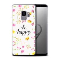PROTEMIO 10128 MY ART kryt Samsung Galaxy S9 BE HAPPY (019)