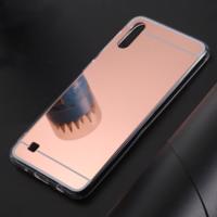 PROTEMIO 15974 Zrcadlový silikonový kryt Samsung Galaxy A10 růžový