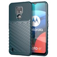 PROTEMIO 29254 THUNDER Ochranný kryt Motorola Moto E7 zelený
