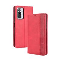 PROTEMIO 31733 BUSINESS Peňaženkový kryt Xiaomi Redmi Note 10 Pro červený