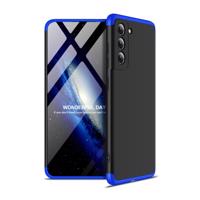 PROTEMIO 32420 360° Ochranný kryt Samsung Galaxy S21 FE 5G černý-modrý