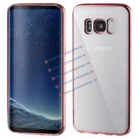 PROTEMIO 3309 METALLIC Silikonový obal Samsung Galaxy S8 Plus růžový