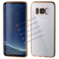 PROTEMIO 3311 METALLIC Silikonový obal Samsung Galaxy S8 Plus zlatý