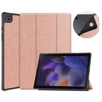 PROTEMIO 37543 LEATHER Zaklápěcí obal Samsung Galaxy Tab A8 (SM-X205 / SM-X200) růžový