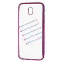 PROTEMIO 4058 METALLIC Silikonový obal Samsung Galaxy J7 2017 (J730) růžový