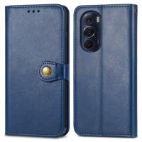PROTEMIO 40959 LEATHER BUCKLE Peňaženkový obal Motorola Edge 30 Pro modrý