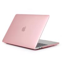 PROTEMIO 43427 CRYSTAL Plastový kryt pro MacBook Air 13&quot; A1932 / A2179 / A2337 růžový
