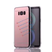PROTEMIO 4634 Zrcadlový silikonový obal Samsung Galaxy S8 Plus růžový