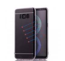 PROTEMIO 4635 Zrcadlový silikonový obal Samsung Galaxy S8 Plus černý