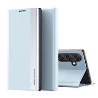 PROTEMIO 56901 SLEEP CASE Zaklápěcí kryt Samsung Galaxy A34 5G světle modrý