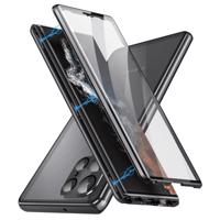 PROTEMIO 57004 Magnetický kryt 360 pro Samsung Galaxy S23 Ultra 5G černý