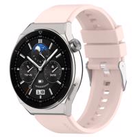 PROTEMIO 64995 RUBBER Řemínek Huawei Watch GT 3 Pro 46mm růžový