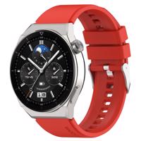 PROTEMIO 64998 RUBBER Řemínek Huawei Watch GT 3 Pro 46mm červený