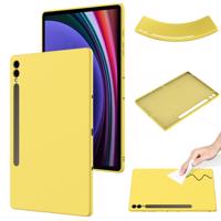 PROTEMIO 66610 RUBBER Ochranný kryt pro Samsung Galaxy Tab S9 FE+/S9+ žlutý