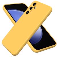 PROTEMIO 71925 RUBBER Ochranný kryt pro Samsung Galaxy A55 5G žlutý