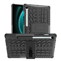 PROTEMIO 72358 STAND Extra odolný obal Samsung Galaxy Tab S9 FE černý