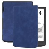 PROTEMIO 75340 SOFT Zaklápěcí pouzdro Pocketbook InkPad 4 743G / InkPad Color 3 743K3 / InkPad Color 2 743 tmavě modré