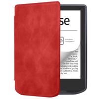 PROTEMIO 75403 SOFT Zaklápěcí pouzdro Pocketbook 629 Verse / Pocketbook 634 Verse Pro červené