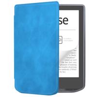 PROTEMIO 75406 SOFT Zaklápěcí pouzdro Pocketbook 629 Verse / Pocketbook 634 Verse Pro světle modré