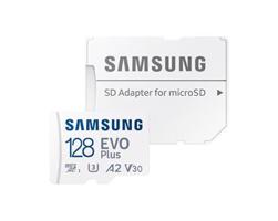 SAMSUNG 50928
Paměťová karta SAMSUNG microSDXC 128GB EVO Plus + SD adaptér