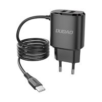 DUDAO 54345
DUDAO A2 Pro T 12W Síťová nabíječka + USB Typ-C kabel černá