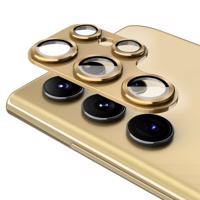 ENKAY 56441 ENKAY ALU Sklo pro fotoaparát Samsung Galaxy S22 Ultra 5G GOLD EN