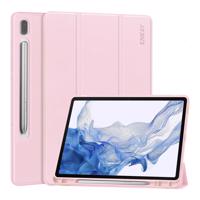 ENKAY 61599 ENKAY LEATHER Zaklápěcí obal pro Samsung Galaxy Tab S9 růžový