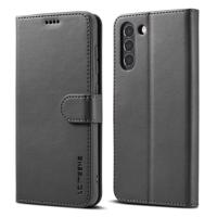 IMEEKE 32015 IMEEKE Peňaženkový kryt Samsung Galaxy S21 FE 5G černý
