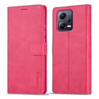 IMEEKE 58930 IMEEKE Peněženkový obal Xiaomi Redmi Note 12 Pro + 5G růžový