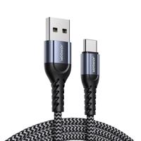 JOYROOM 35359 JOYROOM N10 3x USB Typ-C kabel (0.25m, 1.2m, 2m) šedý