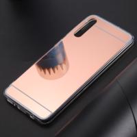PROTEMIO 15971 Zrcadlový silikonový kryt Samsung Galaxy A50 růžový