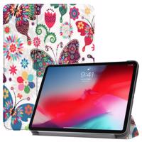 PROTEMIO 24727 ART Zaklápací obal Apple iPad Pro 11 (2022 / 2021 / 2020 / 2018) BUTTERFLIES