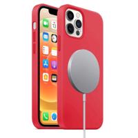 PROTEMIO 30034
RUBBER MagSafe Kryt Apple iPhone 12 Pro Max červený
