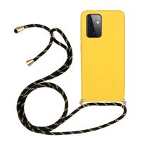 PROTEMIO 31910
ROPE Kryt se šňůrkou Samsung Galaxy A72 žlutý